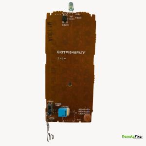 Thumbnail: JVC RM-RX1001 remote control PCB back image