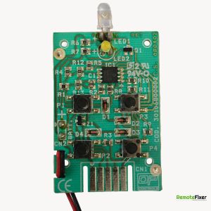 Thumbnail: Jetmaster Gas Fire remote control PCB front image
