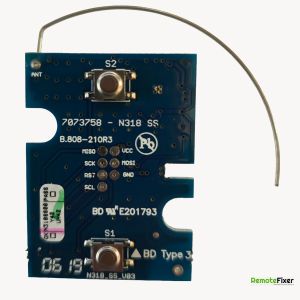 Thumbnail: Triton radio frequency remote control PCB front image
