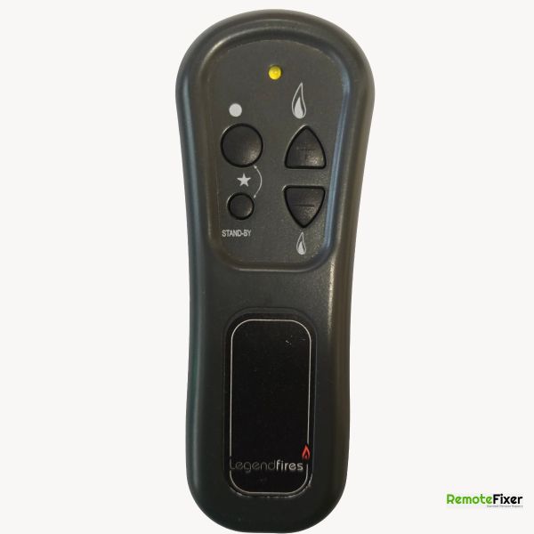 Legend Fires remote control front image