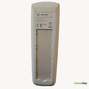 Thumbnail: Becker SWC441-II remote control back image