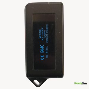 Thumbnail: FAAC TM-418SL remote control back image