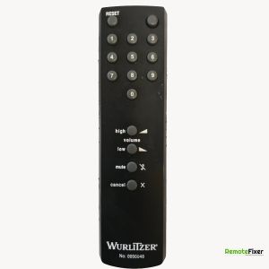 Thumbnail: Wurlitzer 0050048 remote control front image