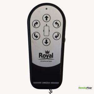 Thumbnail: Royal UM204 caravan motor mover remote control Front Image