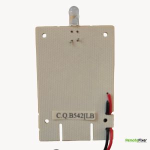 Thumbnail: Portway Electric heater remote control PCB back image