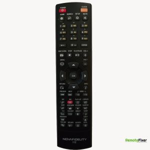 Thumbnail: Novafidelity X12 remote control front image
