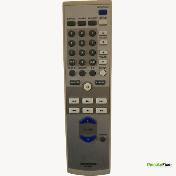 Onkyo RC-749C remote control front image