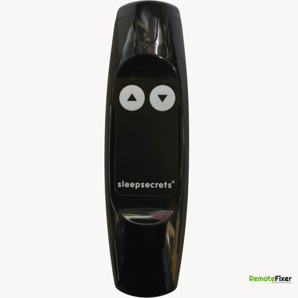 Sleepsecrets TV lift remote control front image