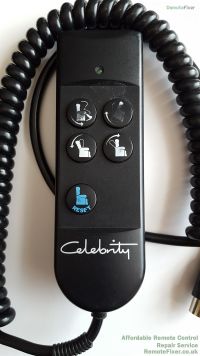 Celebrity recliner chair remote control customer repair