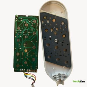Thumbnail: Dunlopillo adjustable bed remote control PCB front image