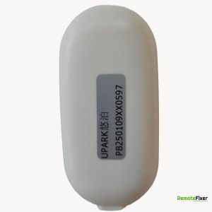 Thumbnail: Upark bollard remote control back image