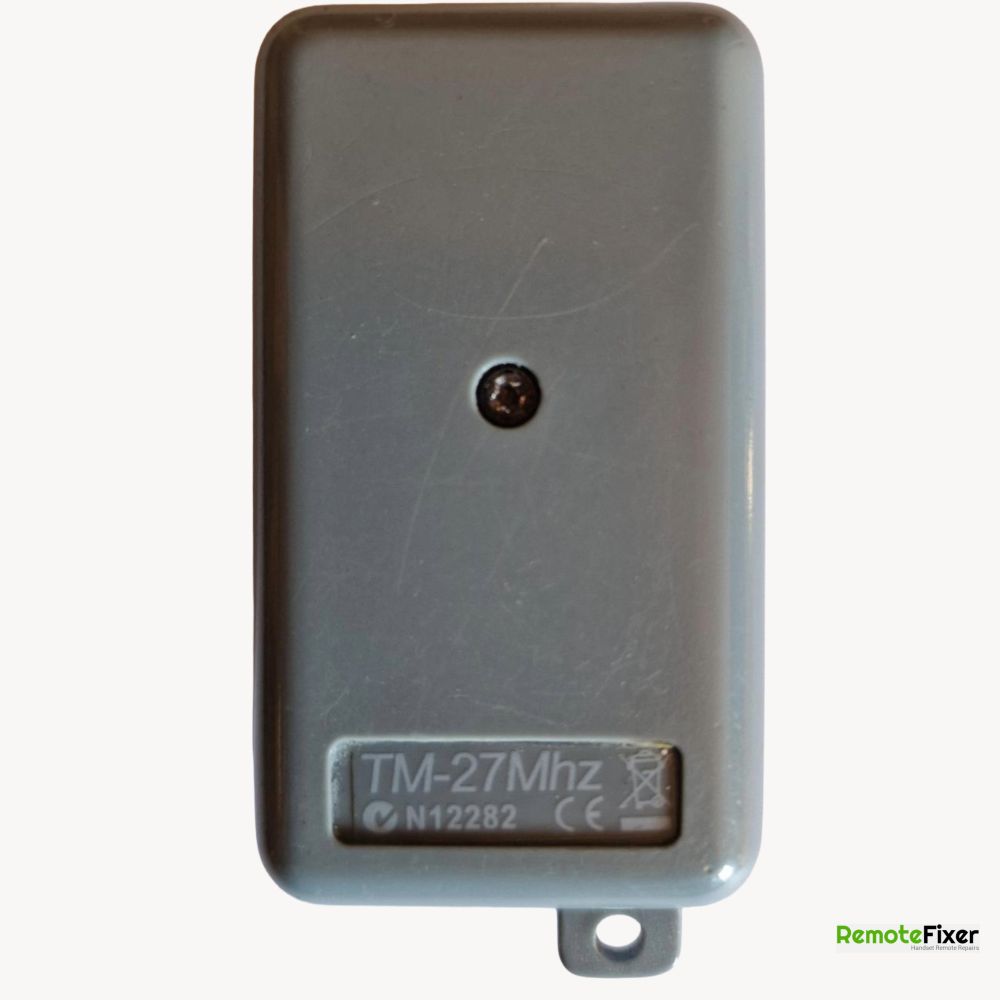 Thumbnail: Gliderol TM27 remote control back image