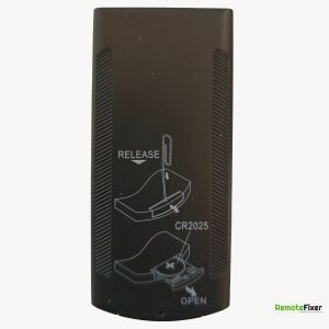 Thumbnail: NAD AMP 4 remote control back image