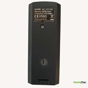 Thumbnail: Legend Electric YCT 100 remote control back image
