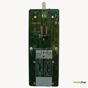 Thumbnail: Zvox Omni soundbar remote control PCB back image