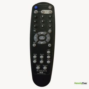 Thumbnail: Roberts DAB remote control front image
