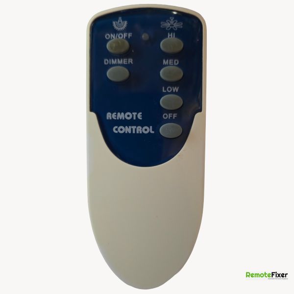 ID8 remote control front image