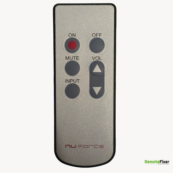 NuForce remote control front image