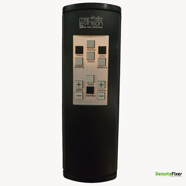 Mark Levinson remote control