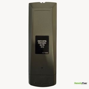 Thumbnail: Teac RC-613 remote control back image