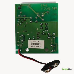 Thumbnail: Firmamatic GDO4 garage door remote control PCB back image