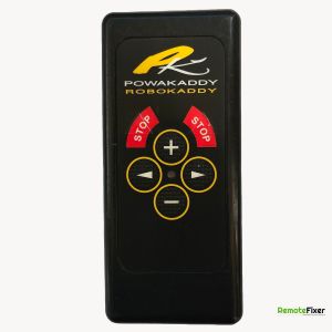 Powakaddy Robokaddy golf trolley remote control front image