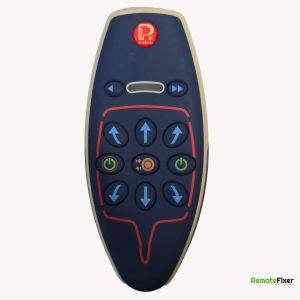 Thumbnail: Powrtouch PT80 Caravan Motor Mover Remote Control Front Image