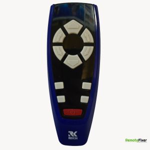 Thumbnail: Reich RK (Blue) caravan motor mover remote control front image
