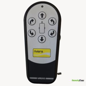 Riviera UR203 caravan motor mover remote control front image