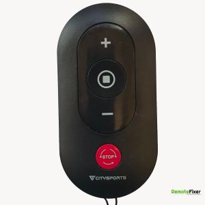 Citysports Radio Frequency Treadmill / Walking Pad remote control front image