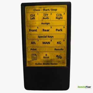 Tecalemit IR28 brake tester remote control front image