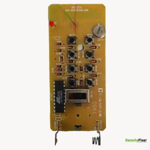 Thumbnail: Flamerite YCT-100 electric heater remote control PCB front image