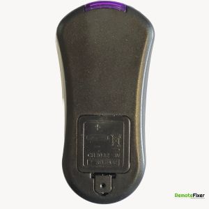 Thumbnail: RF Treadmill remote control back image