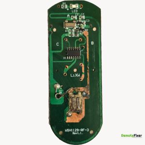 Thumbnail: RF Treadmill remote control PCB back image
