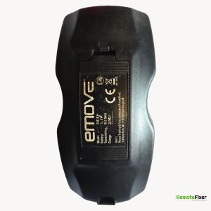 Thumbnail: E-Move EM303 caravan motor mover remote control back image