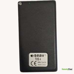 Thumbnail: Seav ABK Innovent TXS 4 remote control back image