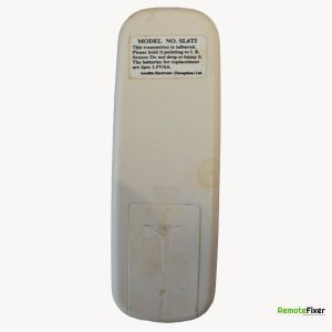 Thumbnail: SL6TI Ceiling Fan remote control back image