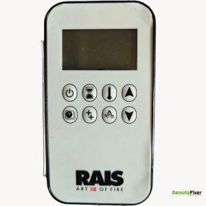 Rais Art Of Fire gas fire remote control front image