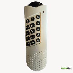 Vibradorm Infra Red remote control front image