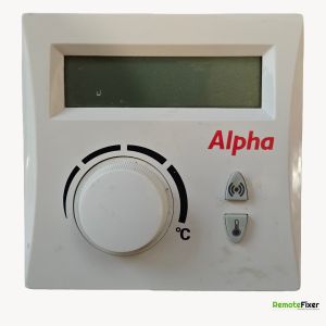 Thumbnail: Alpha HRT-106RS thermostat remote control front image