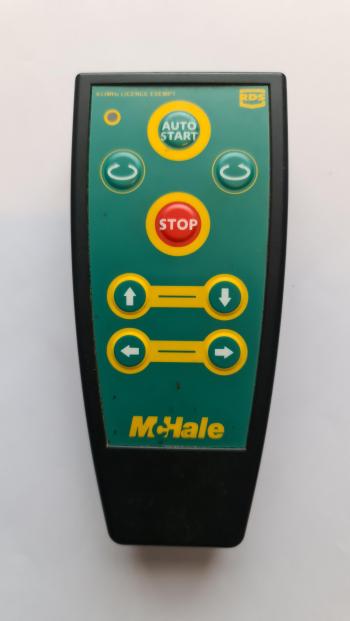 Mchale  customers remote control for repair