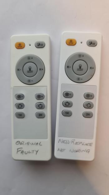Simona  customers remote control for repair