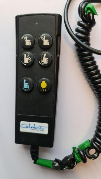 Dual motor rise/recline chair  customers remote control for repair