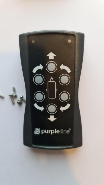 Purple line  customers remote control for repair