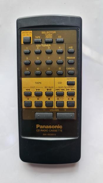 Panasonic RAK-RX3001E customers remote control for repair