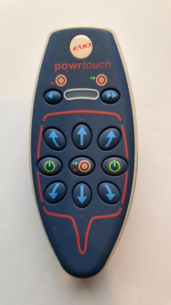Powertouch Evo customers remote control for repair