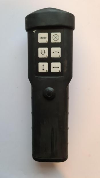 Black play detector  customers remote control for repair