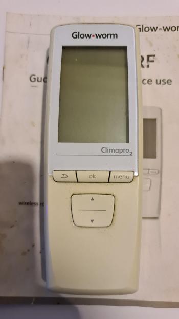 CLIMAPRO 2  customers remote control for repair