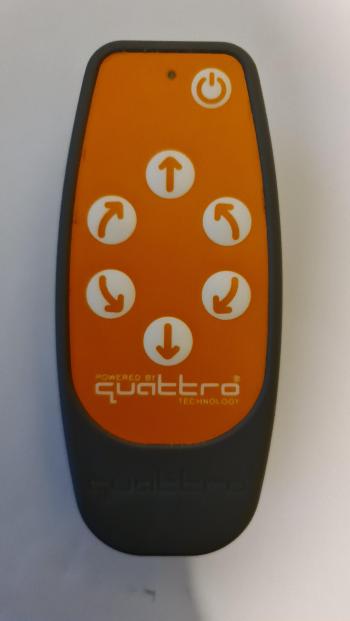 E go  Quattro customers remote control for repair