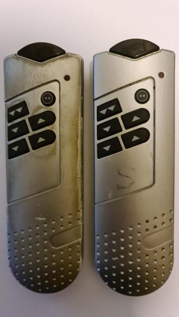 Vibradorm  customers remote control for repair